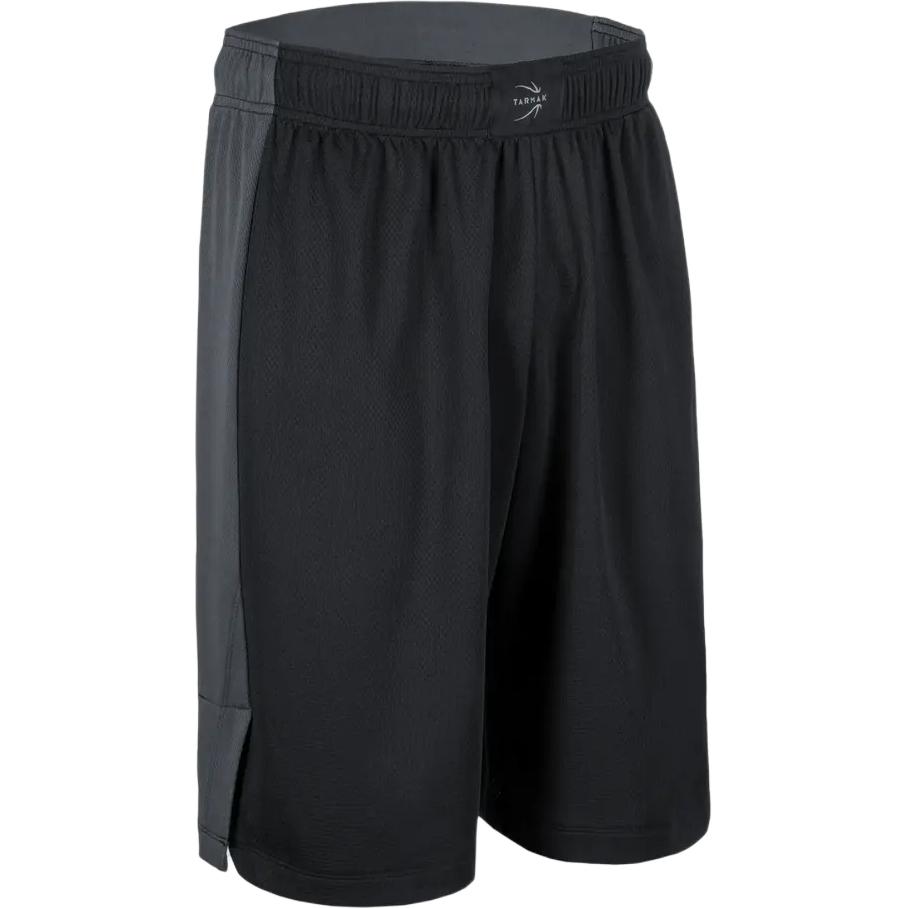 Decathlon SH500 TARMAK Color-blocked Basketball Sports Comfortable Breathable Mid-Rise Capsule Shorts Casual Shorts Unisex Black