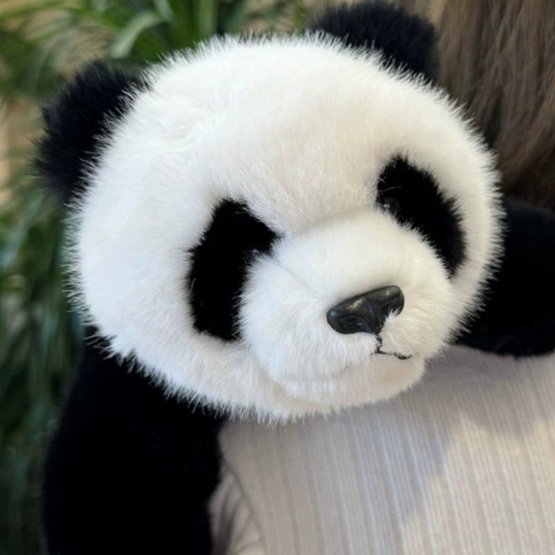 Writing A Notebook Unisex Panda Doll Giant Panda Plush Toy Polar Bear Pillow Simulated Panda Doll Girlfriend Birthday Gift