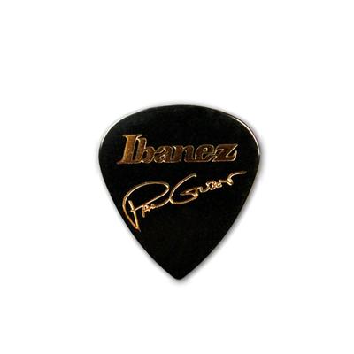 Ibanez Paul Gilbert Signature Plektrum, 6er-Pack, Short Teardrop [Schwarz] B1000PG-BK