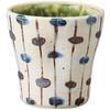 Ale-net Oribe Bamboo Tumbler, 9.8 X 8.8 Cm, Approx. 250cc, Ceramic, Dishwasher and Microwave Safe, Mino Ware, Made In Japan