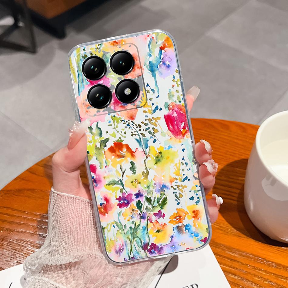 

Simple Clear Case For Xiaomi 14T Pro Soft TPU Slim Silicone Transparent Anti Drop Protective Back Cover For Xiaomi 14 T Fundas Xiaomi 14T