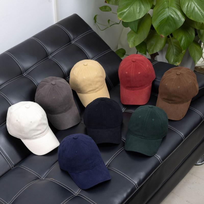 Autumn and Winter Thickened Polished Baseball Cap Women's High Sense Fashion Versatile Deepened Cap Men's Sun Hat
