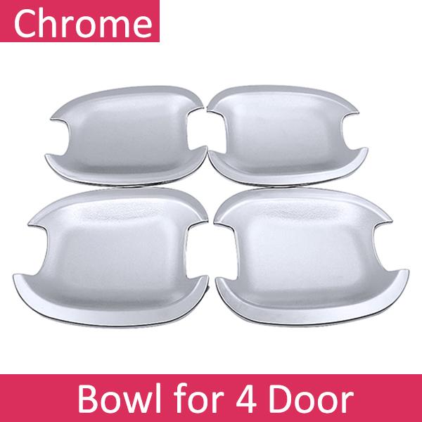 for Chevrolet Holden Malibu 2013~2015 MK8 Chrome Exterior Door Handle Cover Car Accessories Stickers Trim Set 2013~2017 Russia