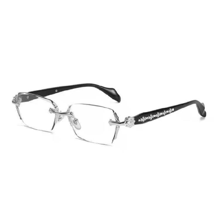 Moda lat 2000 Okulary bez oprawek Plastikowa oprawka Okulary korekcyjne Okulary do pracy i na co dzień Ulepszenie stroju na spotkanie biznesowe