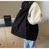 Color Collision Letter Casual Handbag 2025 New Simple Shoulder Bag