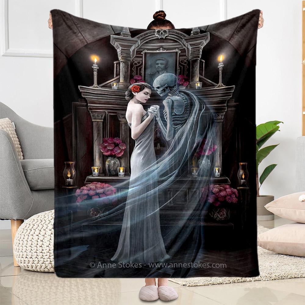 Gothic Style Blanket Ultra-Soft Great for Couch Chair Sofa Four Seasons Multipurpose Modern Gifts For Family Or Friends