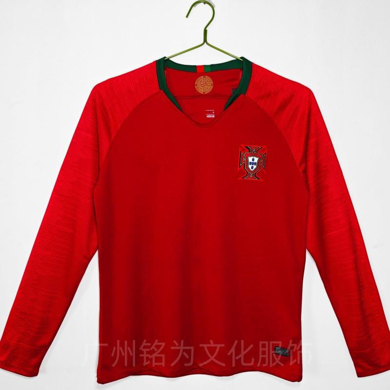 Mens Long Sleeve Retro Football Jersey Vintage Team Sportswear Soccer Fans