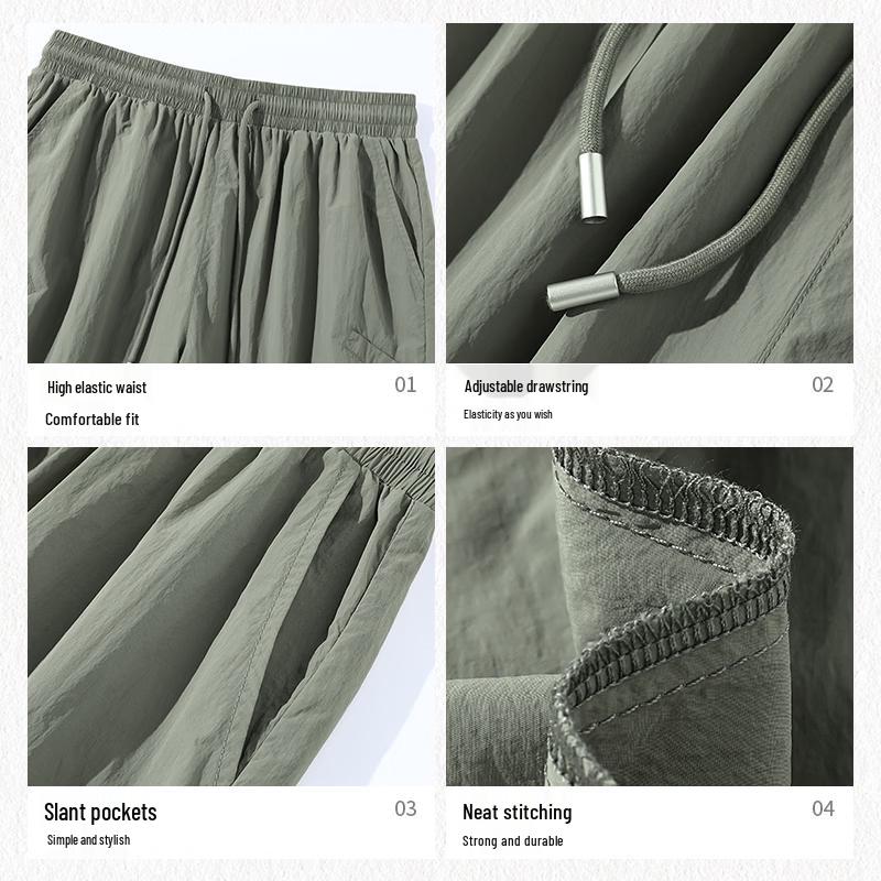 Jeanswest Men's Summer UPF50+ Lightweight Casual Sports Shorts