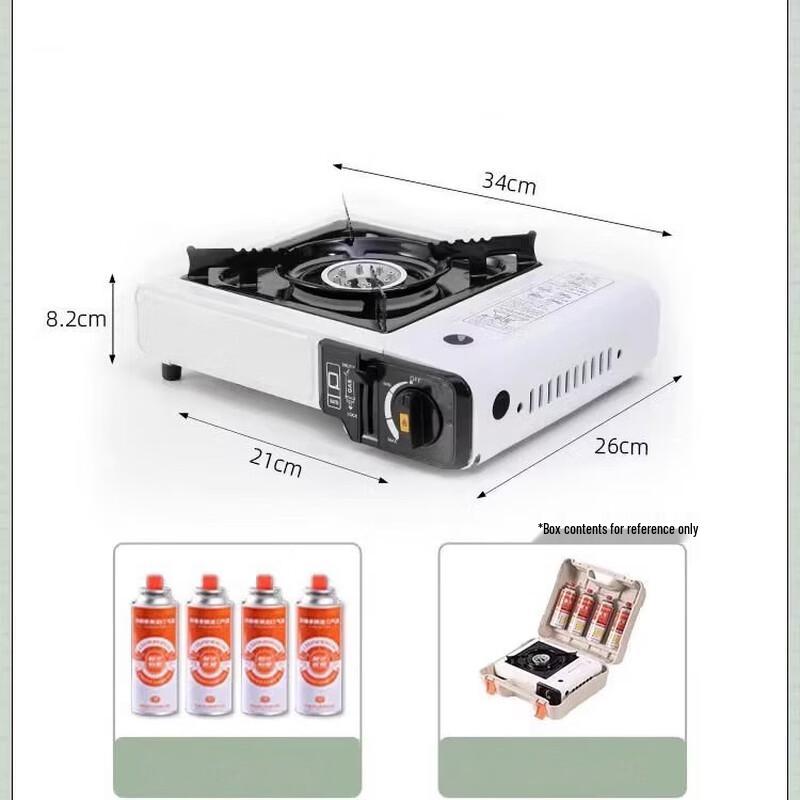 ZISIZ Portable Powerful Flame Cassette Stove