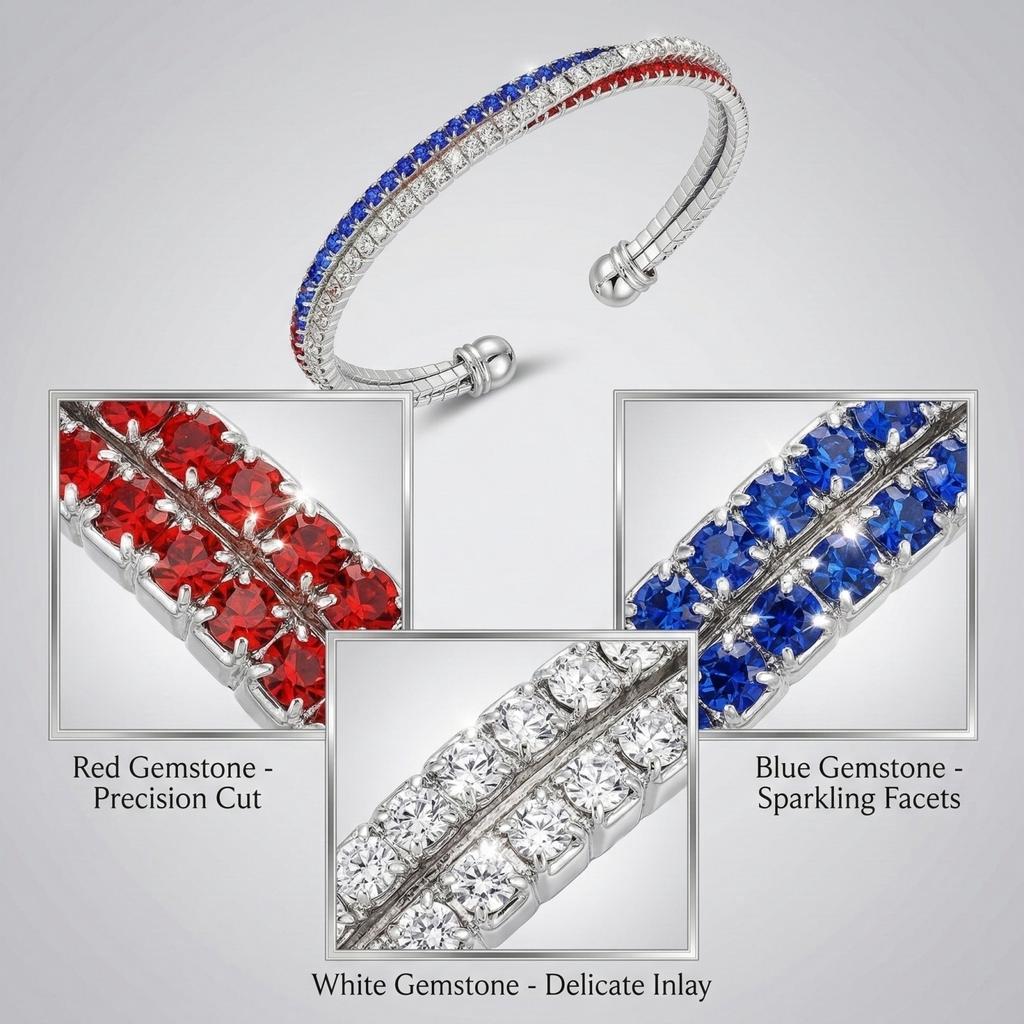 Acessórios de Pulseira Criativos e da Moda para o Dia da Independência