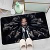 1pc Classic J-john W-wick Movie Bathroom Mat Kids Room Bedroom Decoration Balcony Anti-Slip Doormat Living Room Welcome Rug