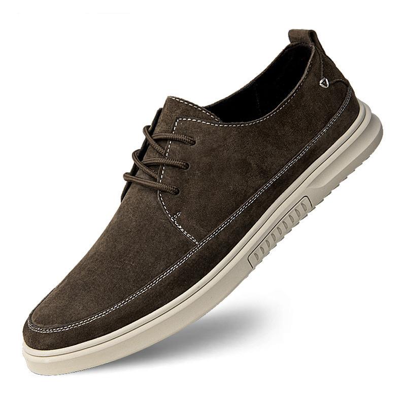 

Молодежная мода на каждый день из кожи, повседневная обувь для мужчин, кожаные мокасины, удобные оксфорды, повседневные кроссовки для активного отдыха, мода 44 хаки