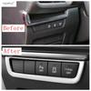 Headlight Lamp Adjust Button Sequ Stickers Cover Trim Stainless Steel Accessories For Mazda 3      2025