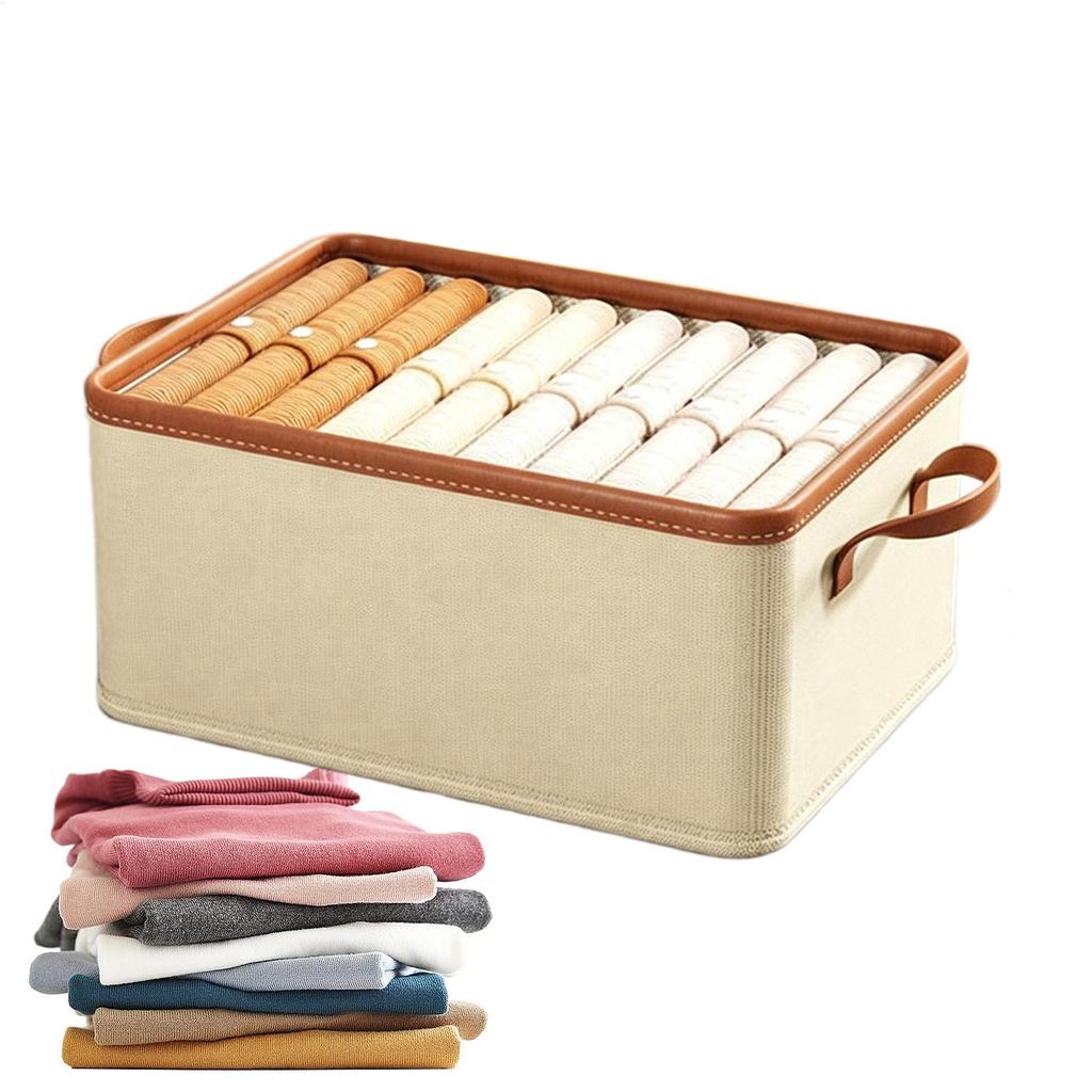 Foldable Clothes Organizerr Storage Box ClothesT-Shirt Pants Storage Closet Organizer Drawer Organizer Toy Storage Box