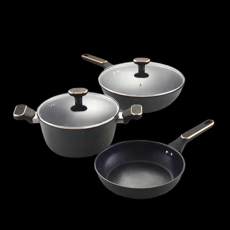 DESLON Langyi Fine Iron Non-stick Pot Set