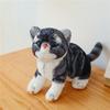 New Simulation Cat Plush Toy Doll Garfield Rag Doll Girl Comfort Gift