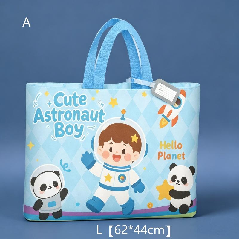 Large Capacity Waterproof Oxford Cloth Cartoon Kids Quilt Storage Bag For Clothes Quilts