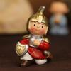 Christmas Resurrection Ornament Set with Handmade Resin Characters and Soft LED Glowing