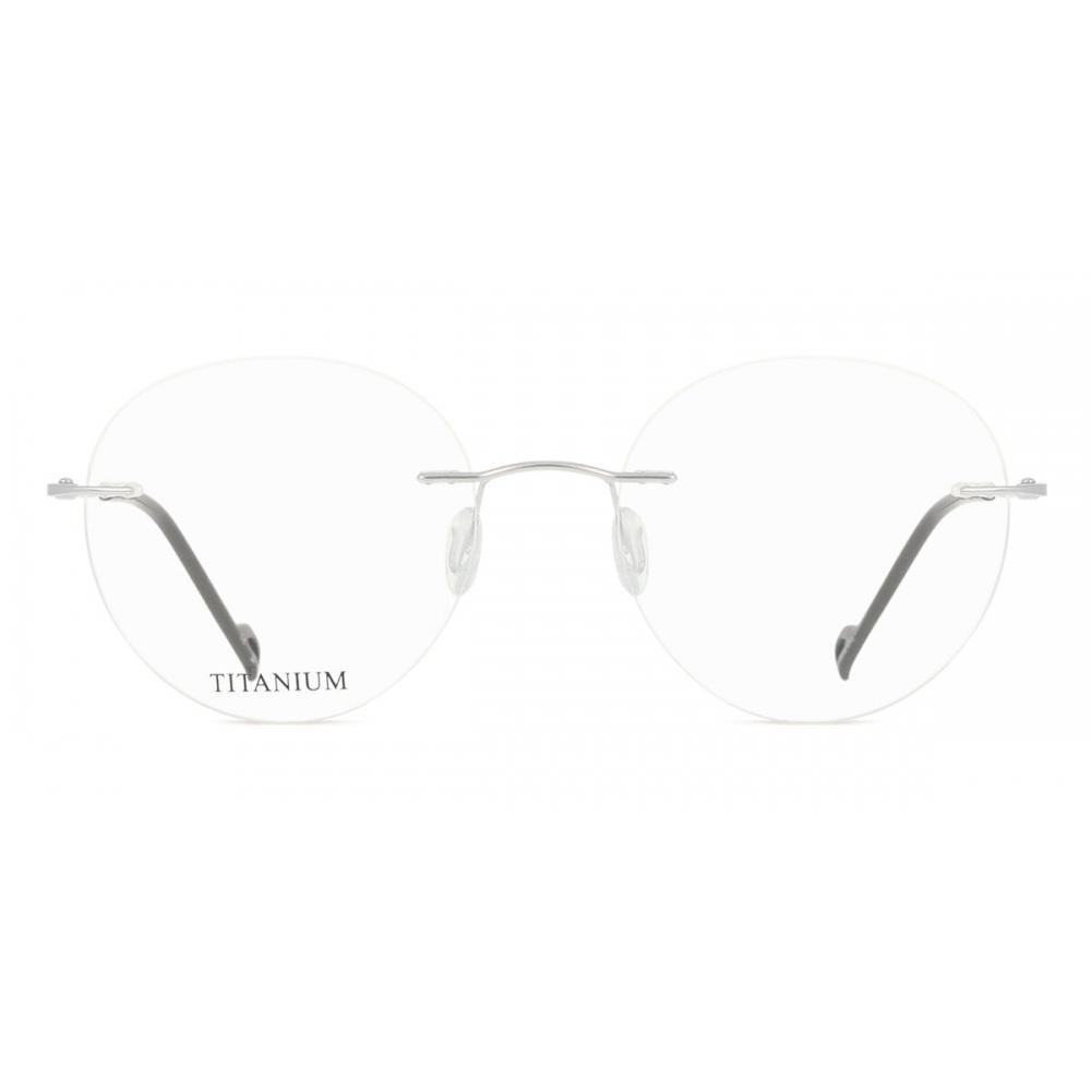 

Rimless Round Silver SmaRtbuy Collection Bayou Rt 003 C2 Fashion Unisex Eyeglasses /49-18-145