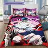 Hunter X Hunter Anime 3Pcs Bedding Set, Duvet Cover with 2 Pillowcases, No Comforter No Pillow Core