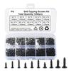 Pack of 1000 Assorted Screw Set M1-M1.7 Small Screws Set 1000pcs Self Tapping Screws Repair Screw Assortment for Repairs