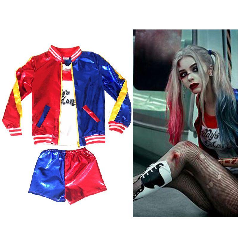 Stunning Halloween Girl Costume Featuring Suicide Squad Harley Quinn Design For Kids