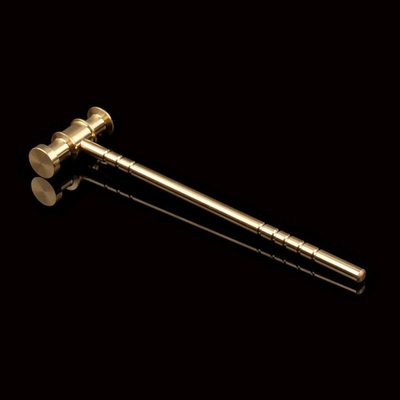 1Pc Mini Copper Hammer Smashing Tool for Walnut Hand Playing Clock Watch Repair Safe Micro Hammer Durable Craftsmanship