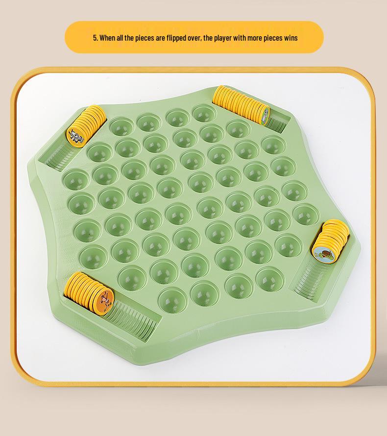 Douyin Kids Flip Chess: Multiplayer Parent-Child Strategy Game for Four Players