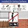2D Flat 1pc Metal Sign, No Peeing Warning Sign, Durable Aluminium Metal Plaque, Suitable for Bars, Bedrooms, Restaurants, Kitchens, and Home Decor
