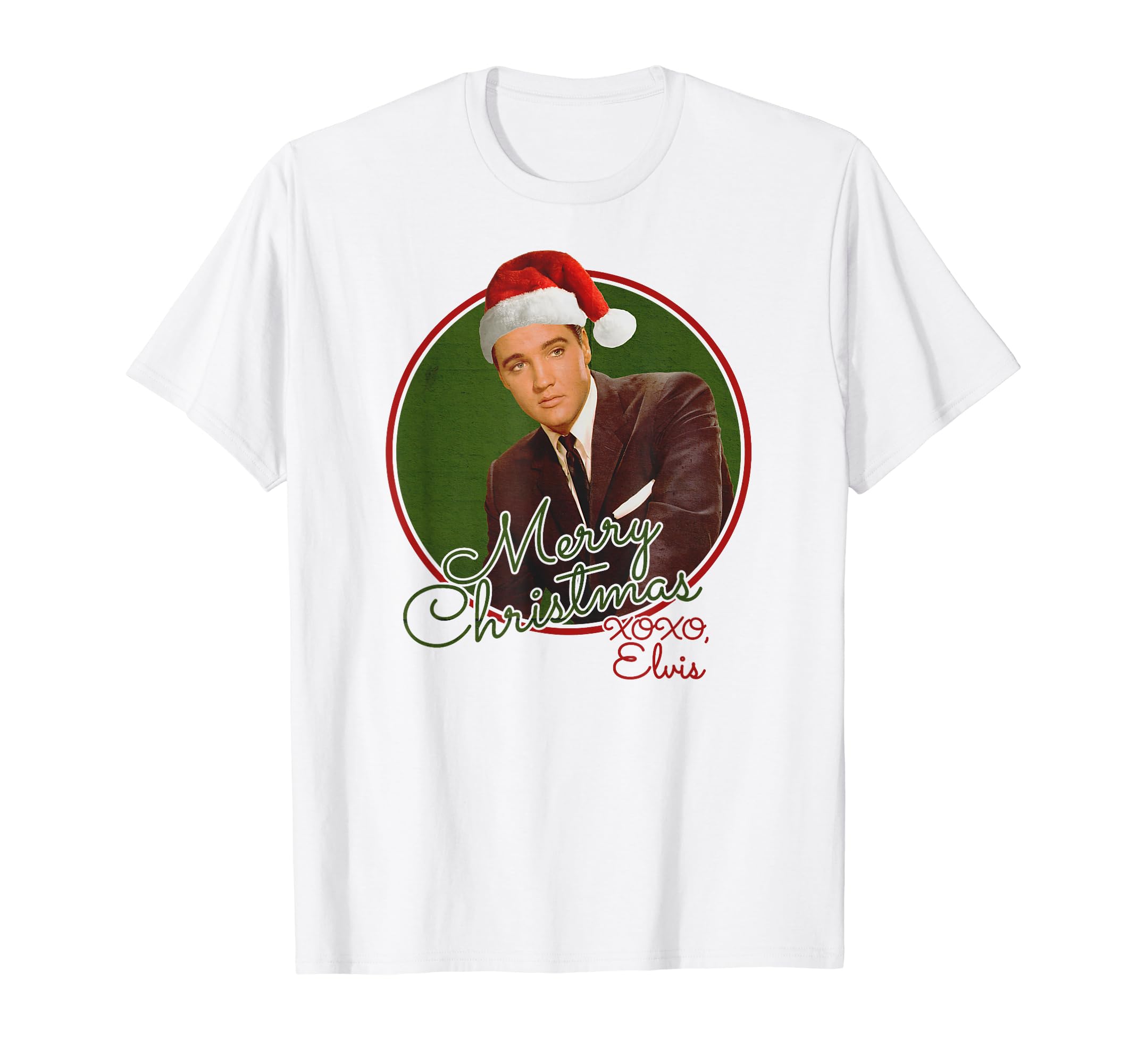 

Official Elvis Presley Merry Christmas XOXO, Elvis! T-Shirt