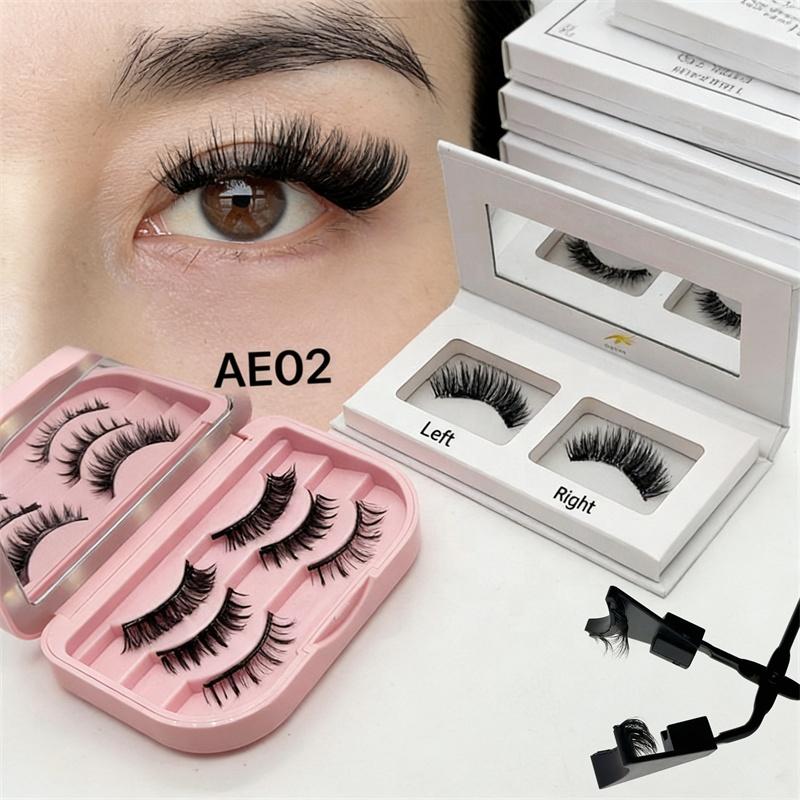 Private Label 3D Lash Factory Nature Look New Thin Invisible Quantum Eyelash Vegan Magnetic Lashes Kit No Liner
