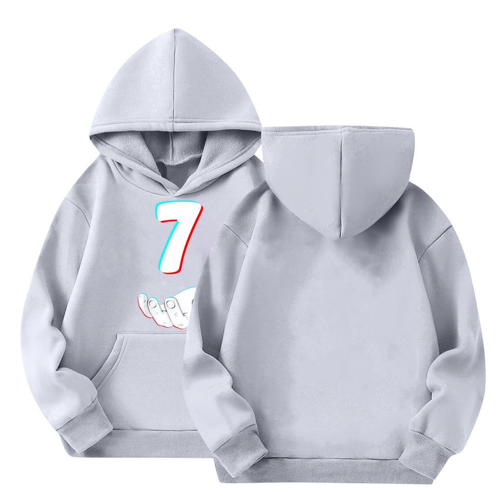 Cute Hoodies For Teen Children Trendy Preppy Hooded Sweatshirts Oversized Long Sleeve Shirts Clothes For Children
