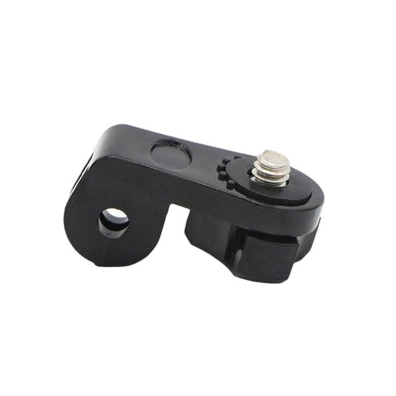 Curved Flat Helmet Base Mount with Adhesive Pad 1/4inch Adapter for Action Camera Accessories Mounting Bracket