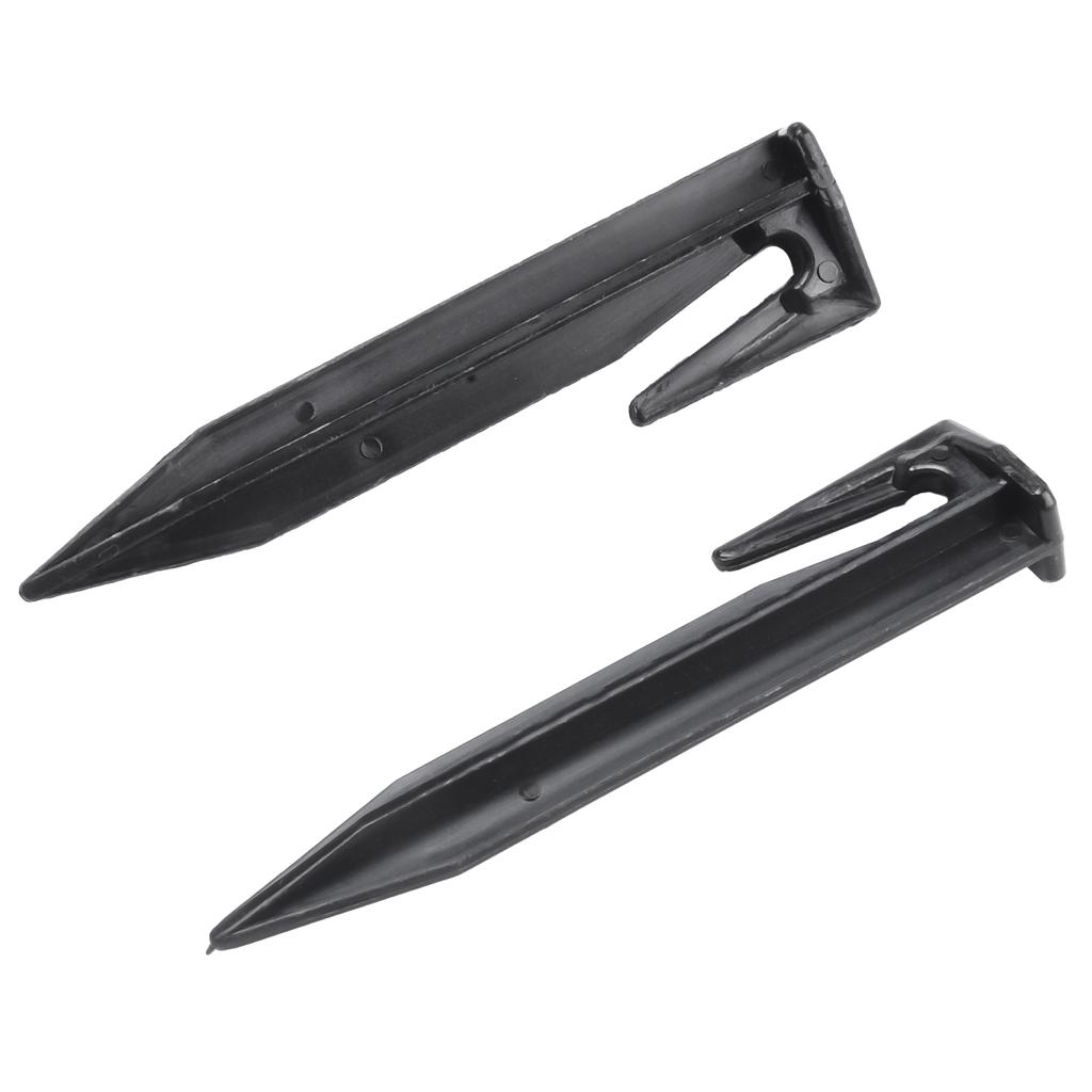 Lawn Mower Border Nails Quick and Safe Insertion Compatible with Most Garden Lawn Mower Boundary Cables 100pcs Set