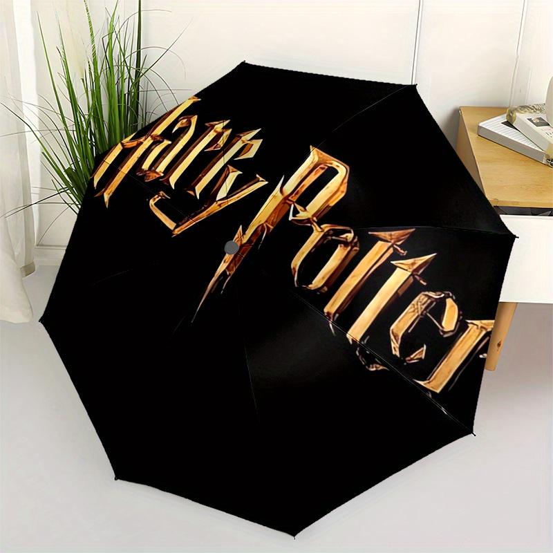 1pc Harry Potter Themed High-quality Umbrella,Automatic Opening and Closing Umbrella,Multi-functional Umbrella G0811067