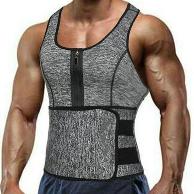 Herren Ultra Sweat Neopren Schlankheitsweste Gym Power Belt Body Shapewear