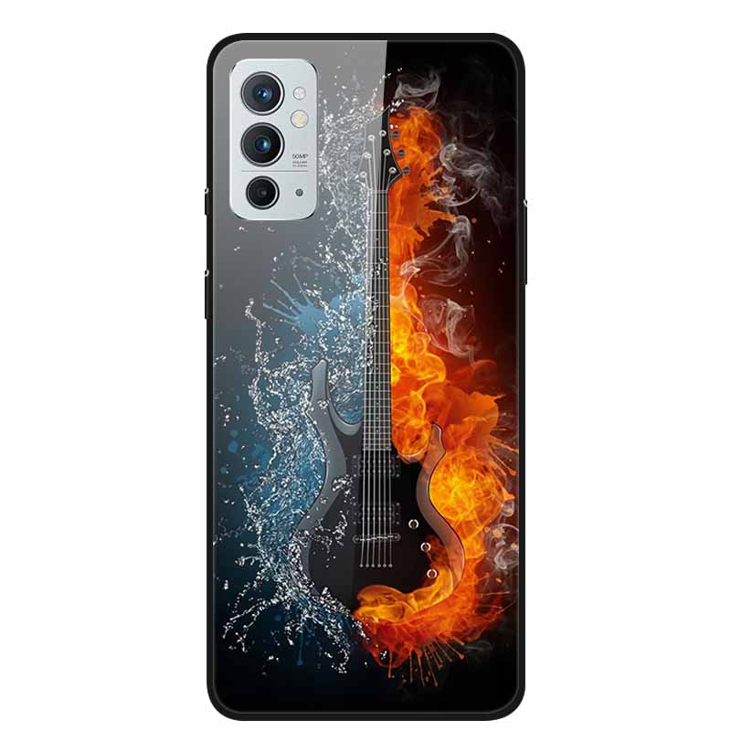 Tempered Glass Cover For Oneplus 9RT Case 1+ 9RT Hard Back Cover for Oneplus 9RT 5G Case Coque Bumper Funda OnePlus 9 1+9RT