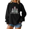 Christmas T-Shirts And Sweatshirts, Women'S Sweatshirts, Long-Sleeved Pullover Sweatshirts, Women'S Long-Sleeved Tops