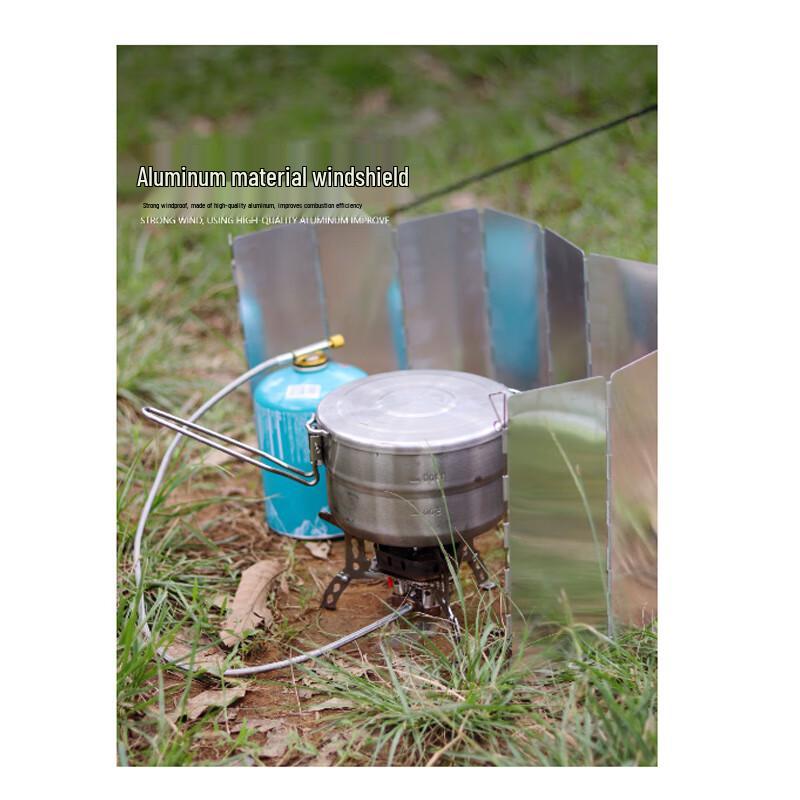 Outdoor Folding Camping Stove Windshield