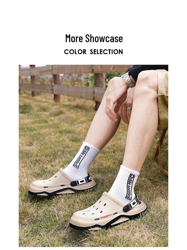 Herren 2024 EVA Sommer Strand-Slipper - Weiche Sohle, Offene Zehen