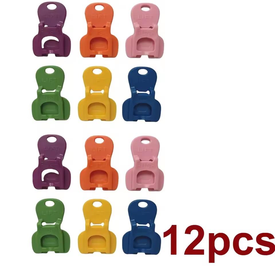 12PCS Easy Tab Opener&Drink Protector Coke Beverage Can Opener Plastic Simple Bottle Opener Sealing Dustproof Easy To Pull Can