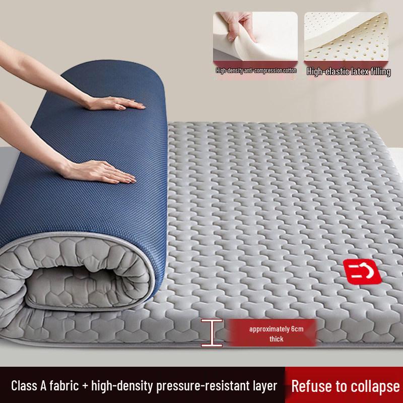 Latex Mattress: Soft, Single, and Ideal for Dorms or Rentals