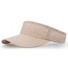 Empty top hat Men's and women's summer visor Sun hat Peaked cap Outdoor running hat Quick-drying baseball cap