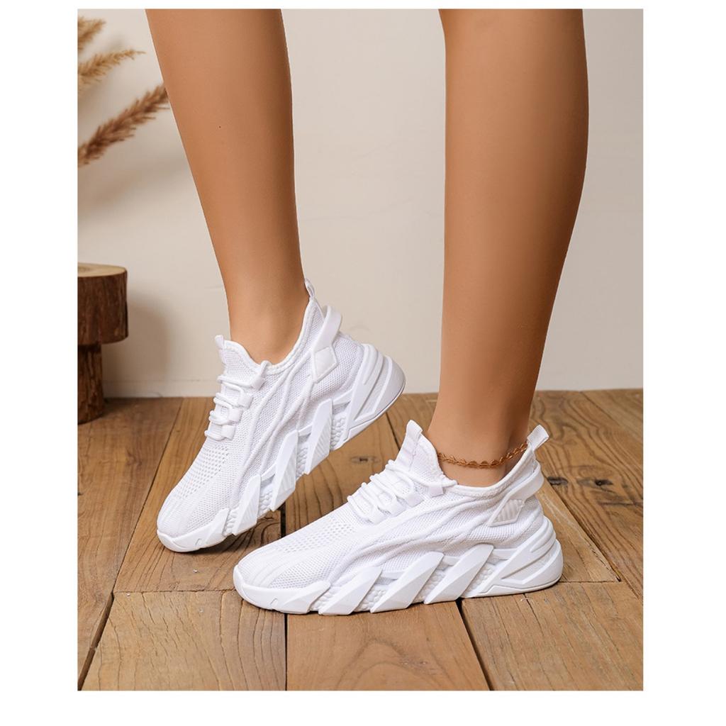 Dámské boty Flyknit Letní sportovní Prodyšné Ležérní Síťované boty Měkká podrážka Síťované boty Odolné proti nečistotám Cestovní boty