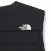 The North Face Solid Logo Print Round Neck Zipper Sleeveless Vest Men vest Black NV3NQ58A
