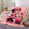 1pc Minnie Printing Blanket - Soft, All-Season Throw for Office Blanket, Car, Travel