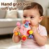 Baby Teething Toys Sensory Chew Teething Ball Rattle Grasping Activities Babies Toys For 0-18 Months Girls Boys Gifts