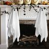 Yousheng Halloweenská závěsná dekorace duch Dynamický hororový efekt Snadná instalace Svítící závěsný duch Vnitřní venkovní ozdoba