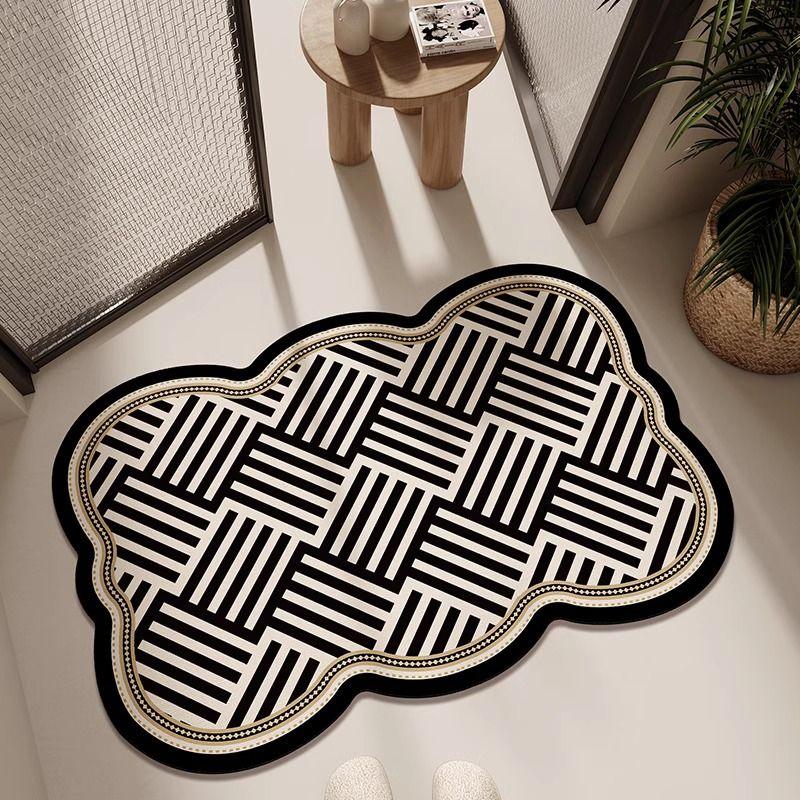 Diatom Mud Floor Mat, Bathroom and Toilet Absorbent Floor Mat, Anti Slip Sink, Toilet Soft Cushion, Carpet
