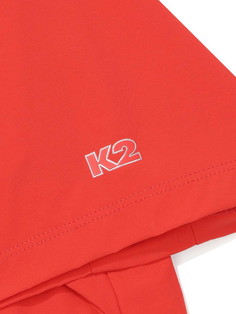 K2 Chill360 Short Sleeve Zip-Up W_Tomato